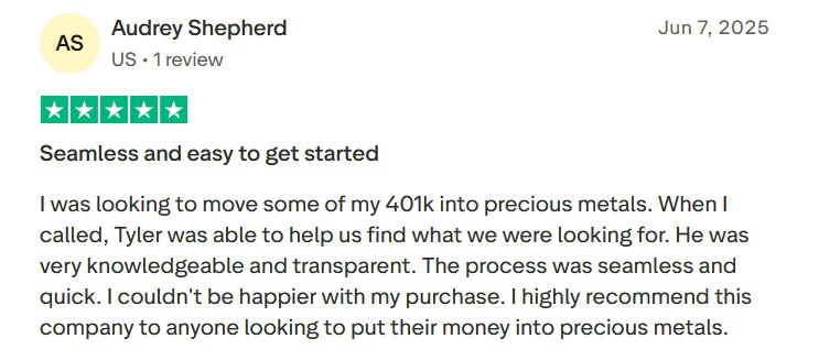 Goldencrest metals trustpilot